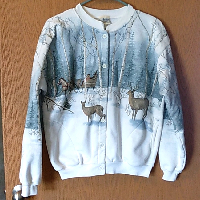 Artisans Vintage Sweatshirt Cardigan